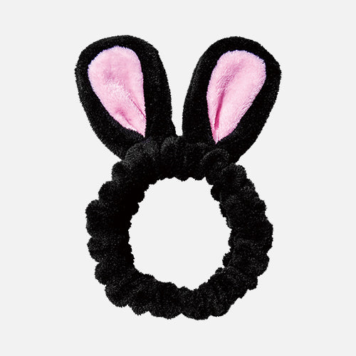 [CHASIN' RABBITS] Spa Facial Headband (Black Rabbit)