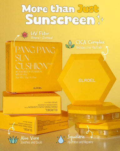 [Value Pack] ELROEL Sun Cushion (5 Count)