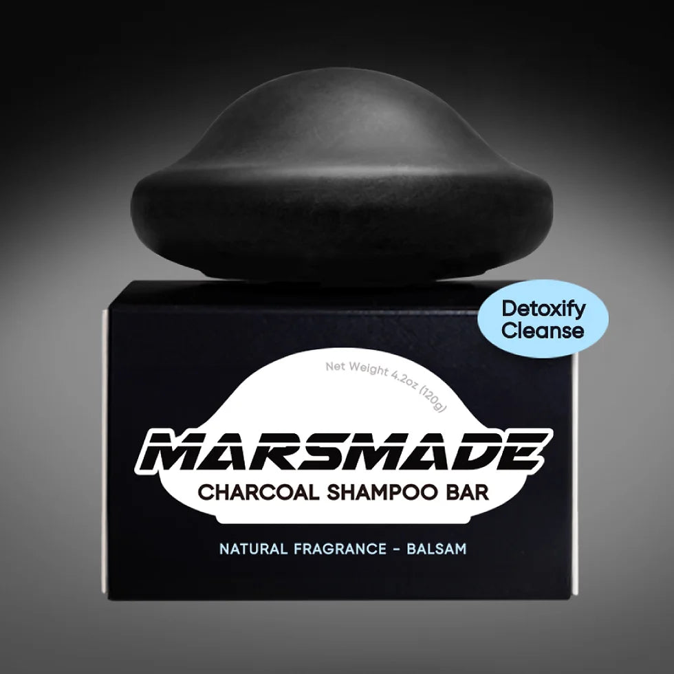 [MARSMADE] Charcoal Shampoo Bar 2.0