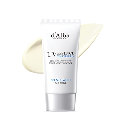 d'Alba | Italian White Truffle Waterfull Essence Sunscreen SPF50+ PA++++ | Vegan Sunscreen