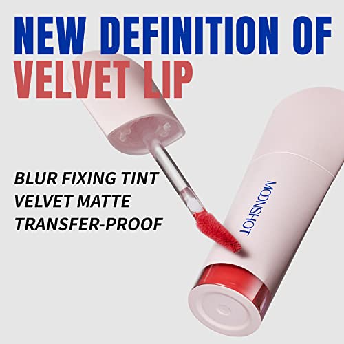 Moonshot | Performance Lip Blur Fixing Tint | Velvet Matte Liquid Lipstain with Avocado Protein | Transfer Proof, Mood Enhancing, Moisturizing, and Long Wearing Lip Tint | 0.12 fl.oz. , 03 All Genre