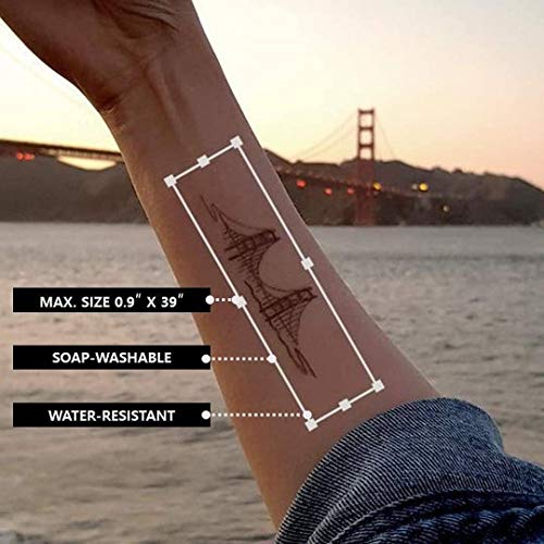 Prinker | Temporary Tattoo Device Package | Instant Custom Temporary Tattoos with Premium Cosmetic Full Color and Black Ink | Compatible with iOS & Android devices